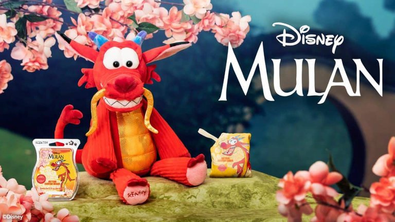 Mulan's Mushu Scentsy Buddy Released 19 March in Europe
