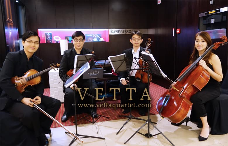 Live Performance for Nespresso at Ion Orchard