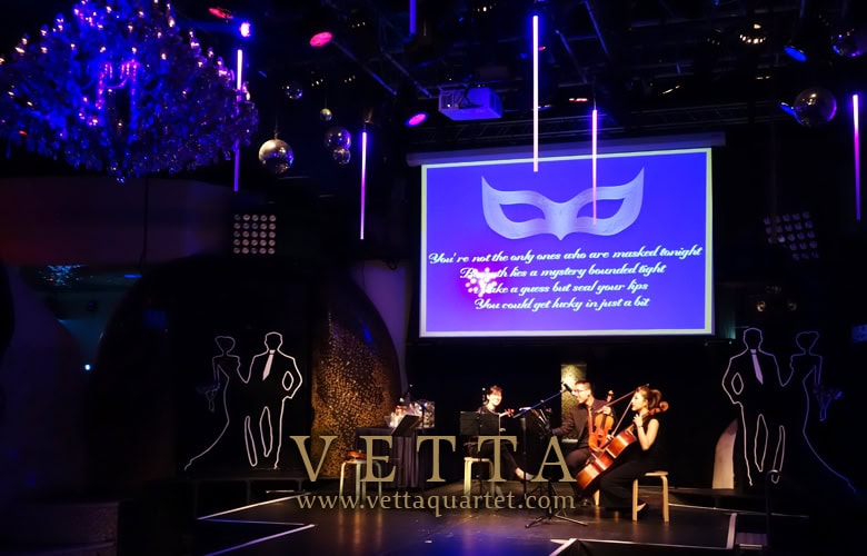 String Quartet for Masquerade Party at Zouk