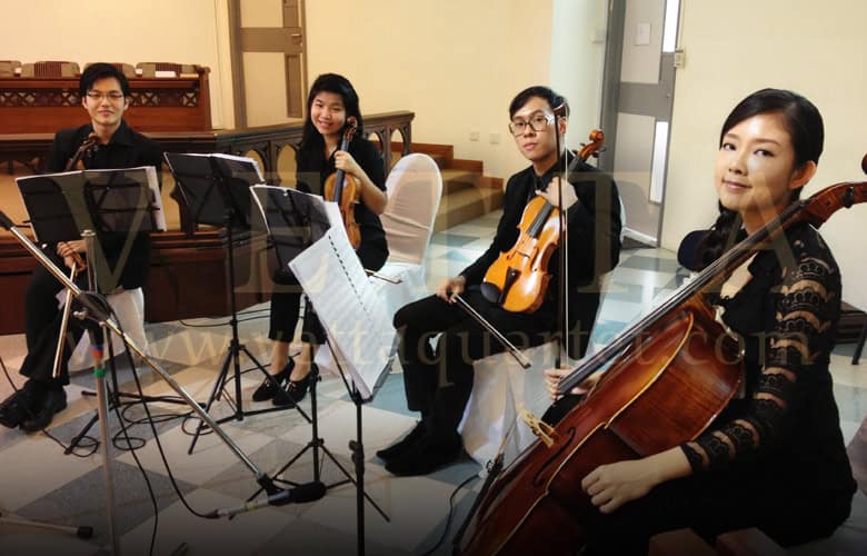 Singapore String Quartet - Methodist Church Wedding