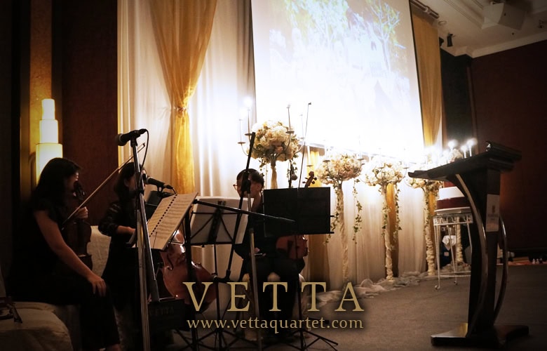 Orchard Hotel Wedding - String Quartet Singapore