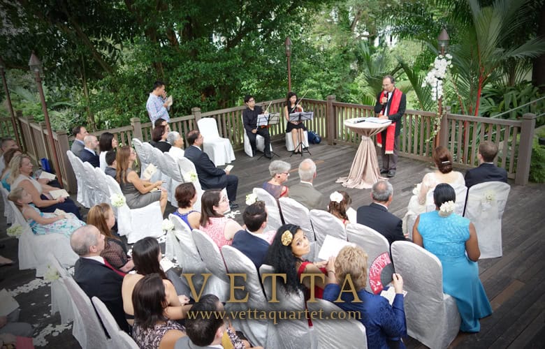 Violin Duo for Wedding at  Shangri-La Hotel