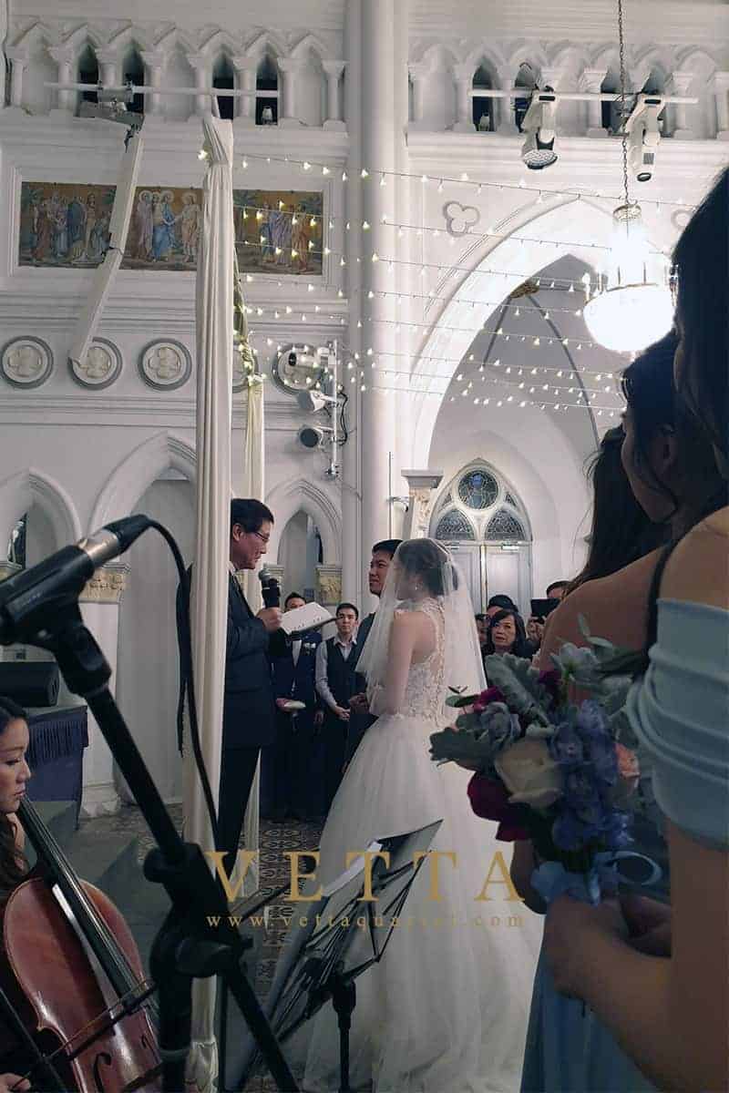 String Quartet for Jonathan's Wedding at CHIJMES