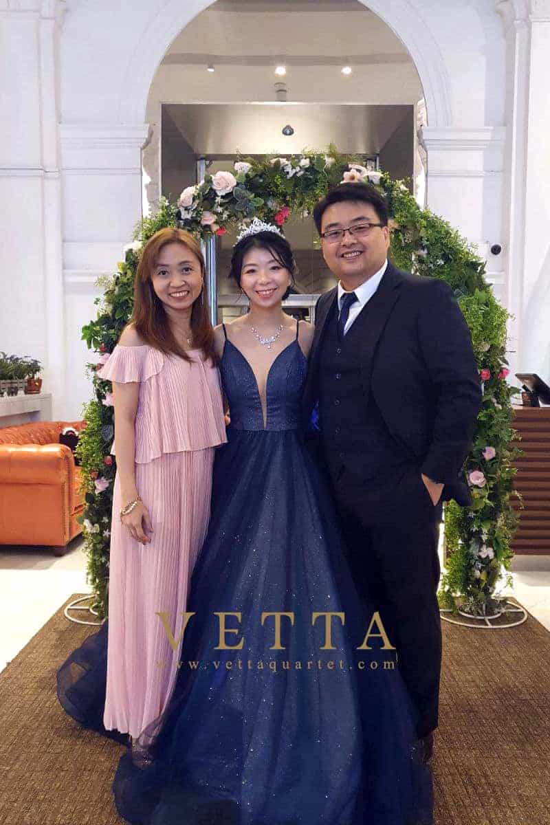Singapore Wedding Emcee from VETTA host for a wedding at Monti