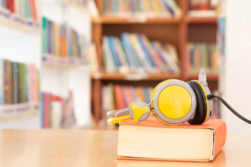 crescita del consumo di audiolibri nel 2018