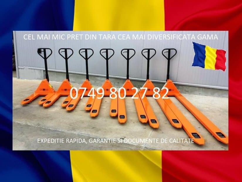 transpalet hidraulic europalet liza scurca liza lunga