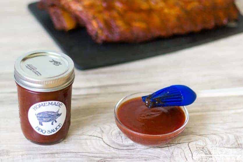 homemade BBQ sauce