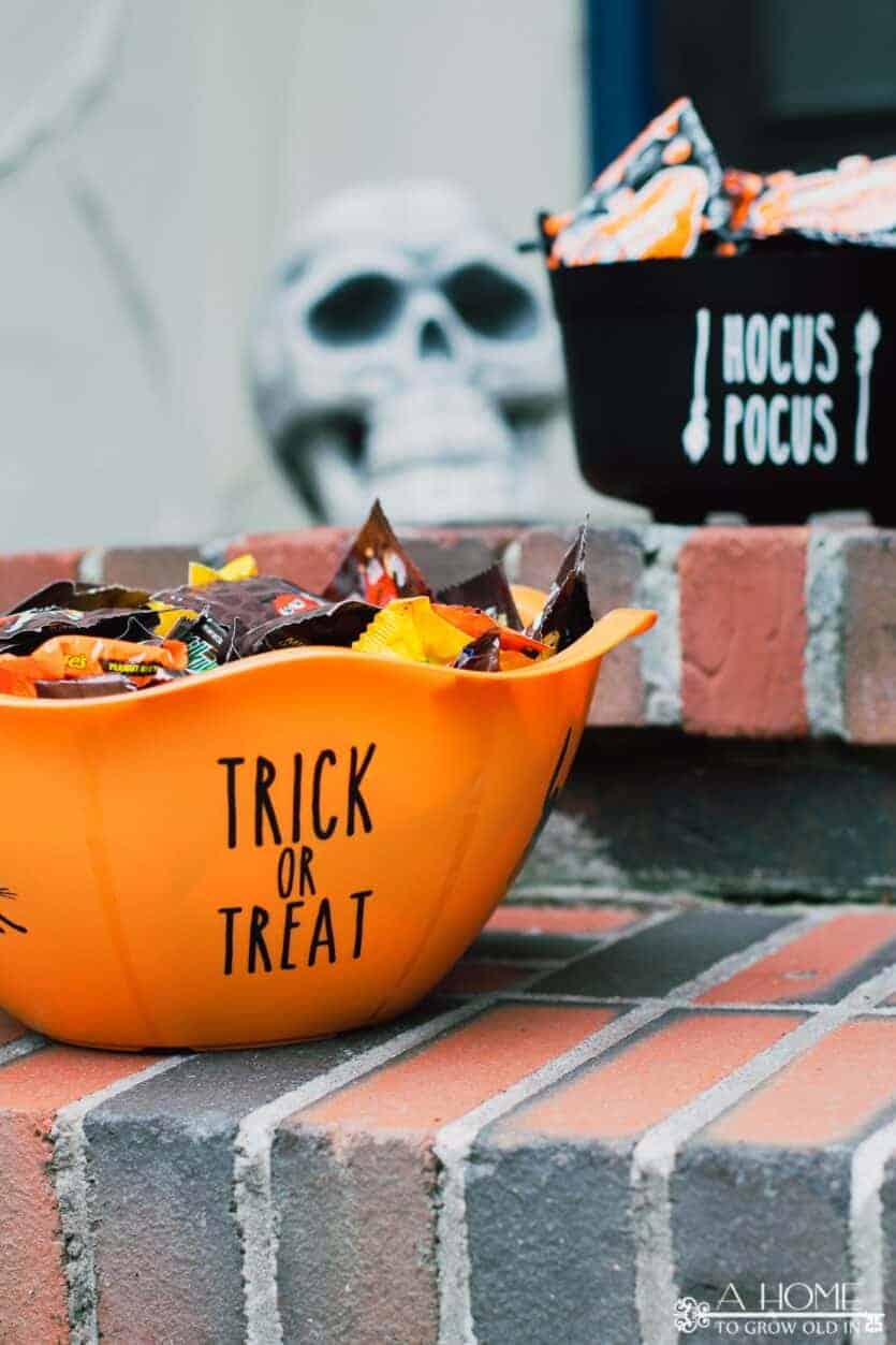 Quick & Easy Halloween Candy Bowl DIY with Scotch Color & Pattern Duct Tape  Rural Mom