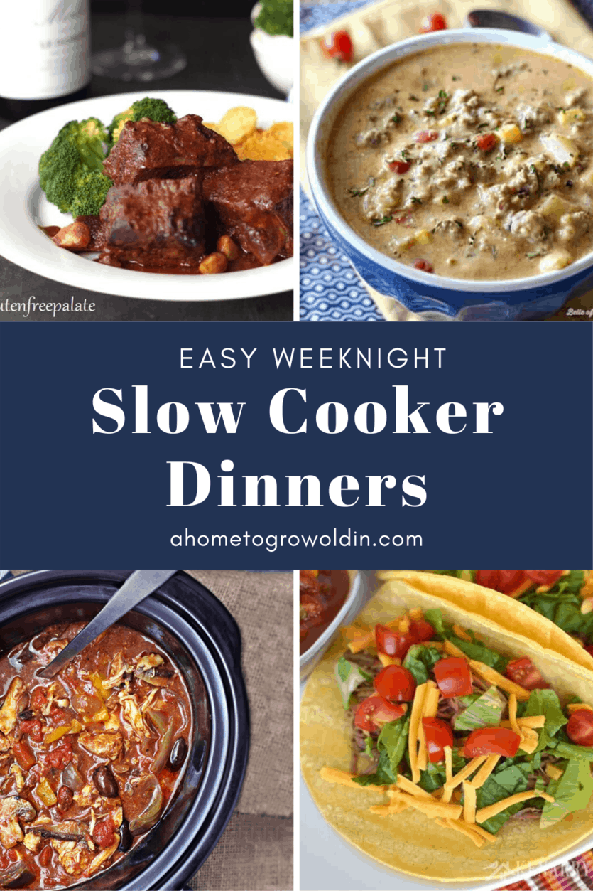slow cooker dinners