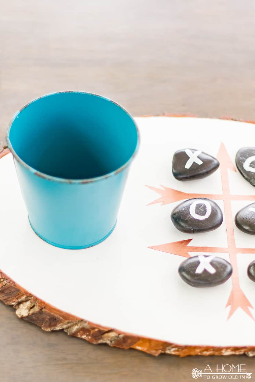 outdoor tic tac toe board game