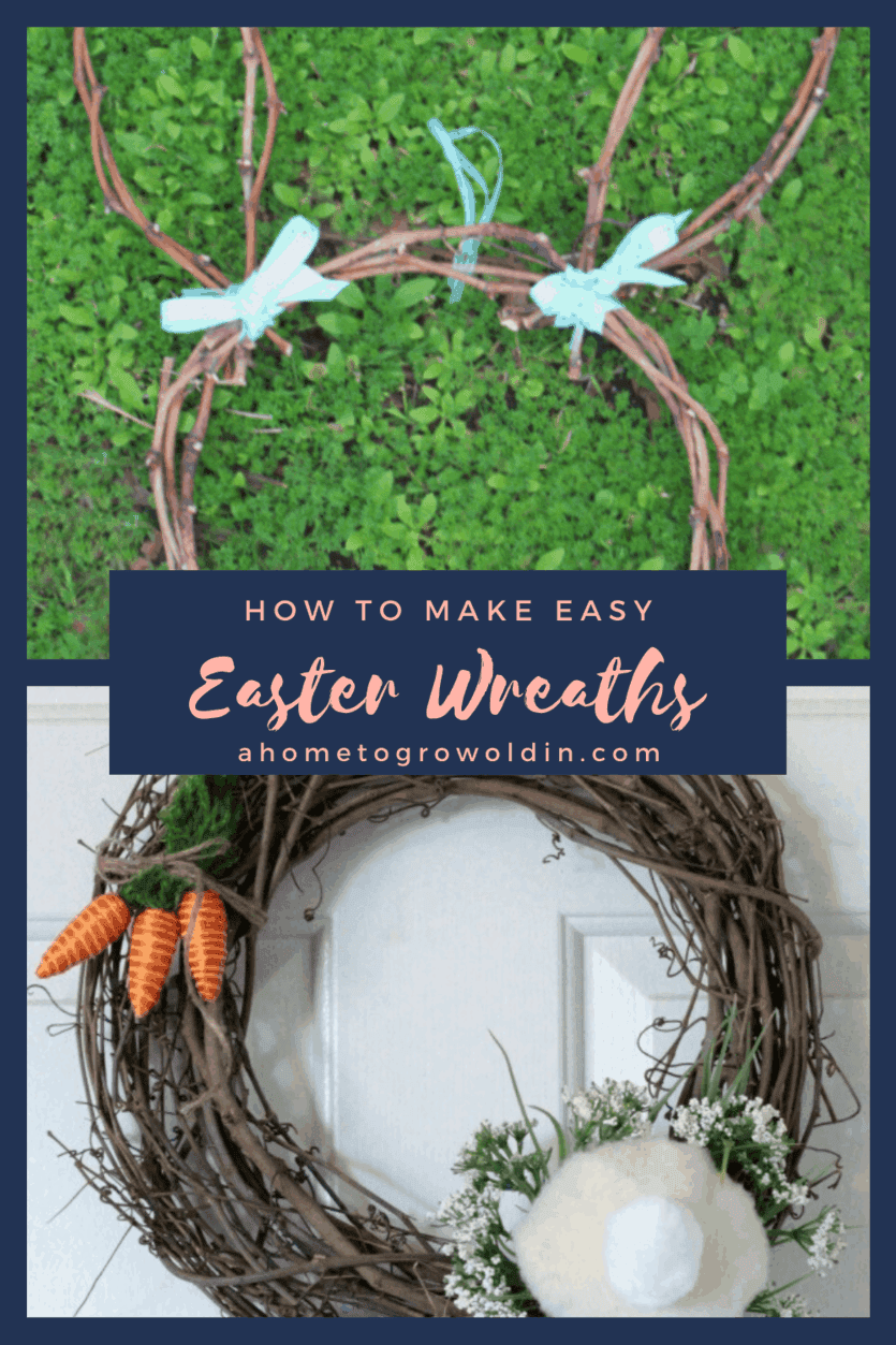 DIY Easter wreaths