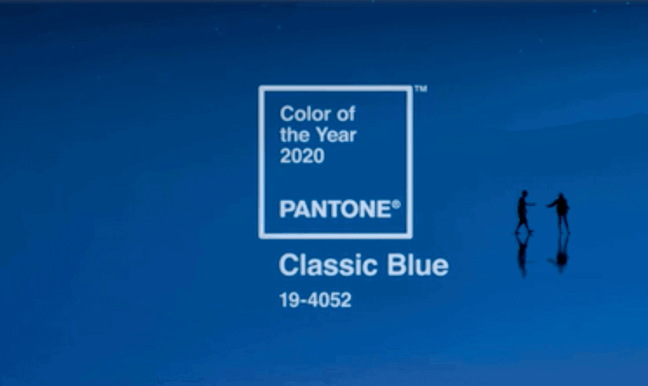 Pantone 2020 colour of the year classic blue