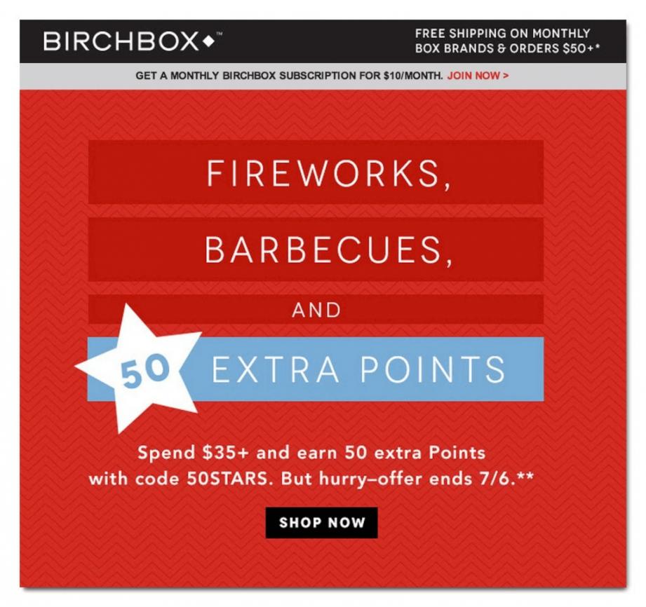 Give Away Extra Loyalty Credit for the Holiday