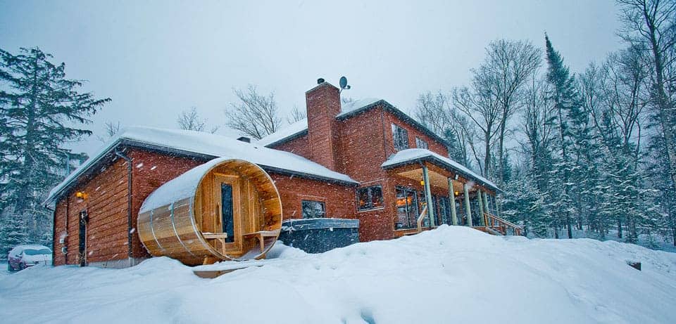 Chalet, hiver