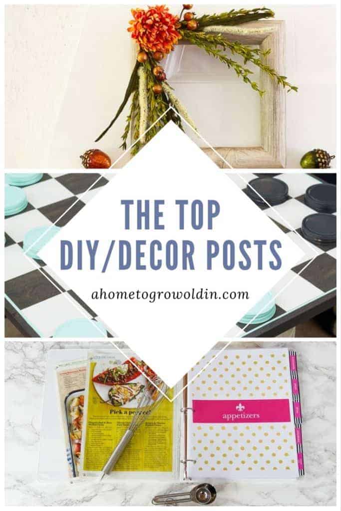 10 DIY/Decor Posts!