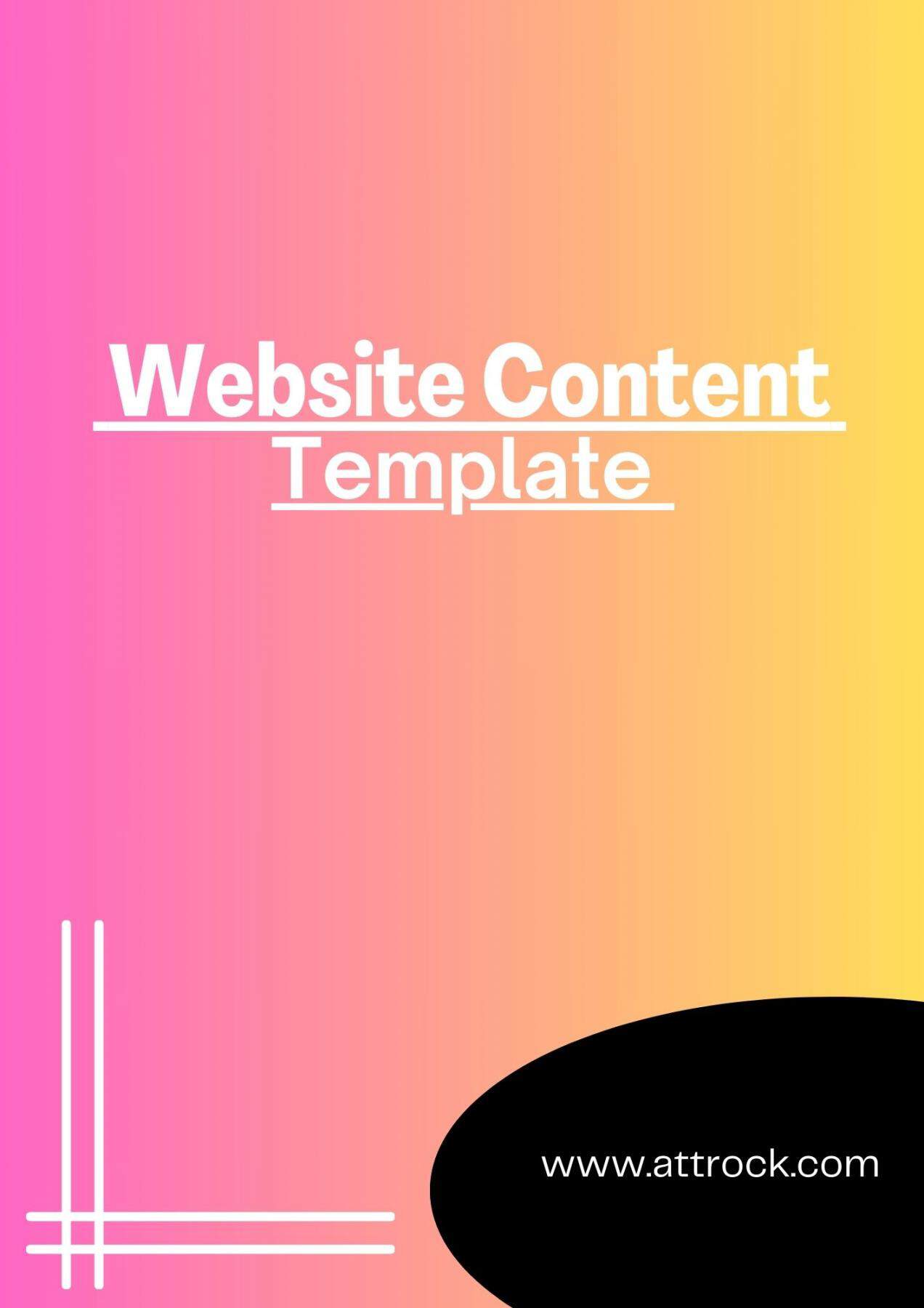 Free Website Content Template for 2025 Free Website Content Template for 2025