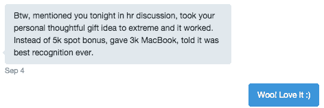 Why You Should Build Rapport with Everyone You Manage 7 Build Rapport - cheaper than a bonus and more thoughtful