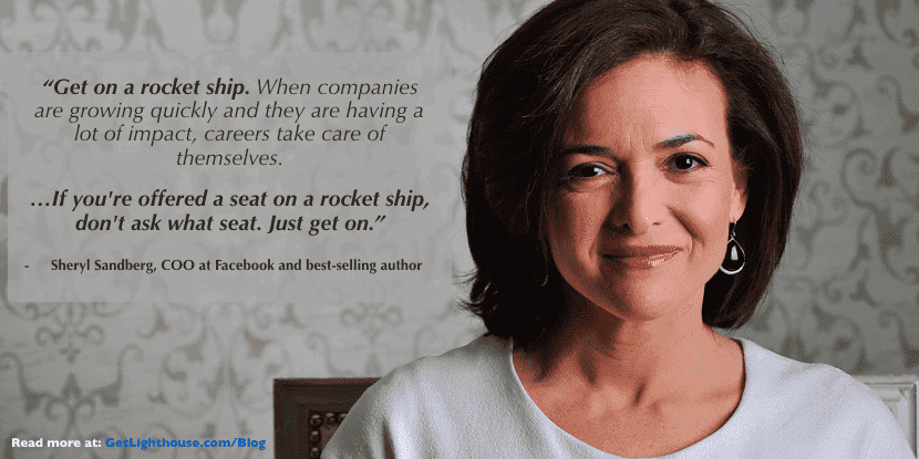 How to become a manager - get on a rocketship