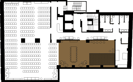 Floorplan Image: Dining Room + Playroom adjoined