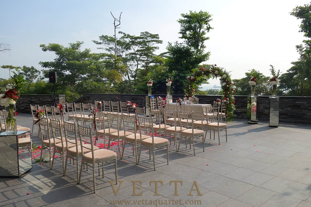 ESTA Quartet for Jason's Wedding at Capella