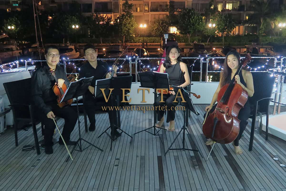 String Quartet for Private Yacht Booking