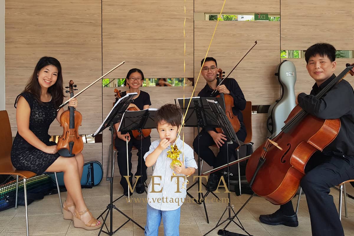 String Quartet for Private Birthday Celebration