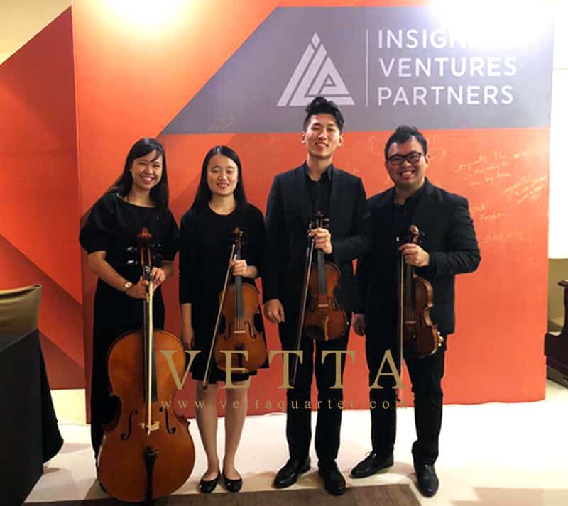 String Quartet for Corporate Event at John Jacob Ballroom, St Regis