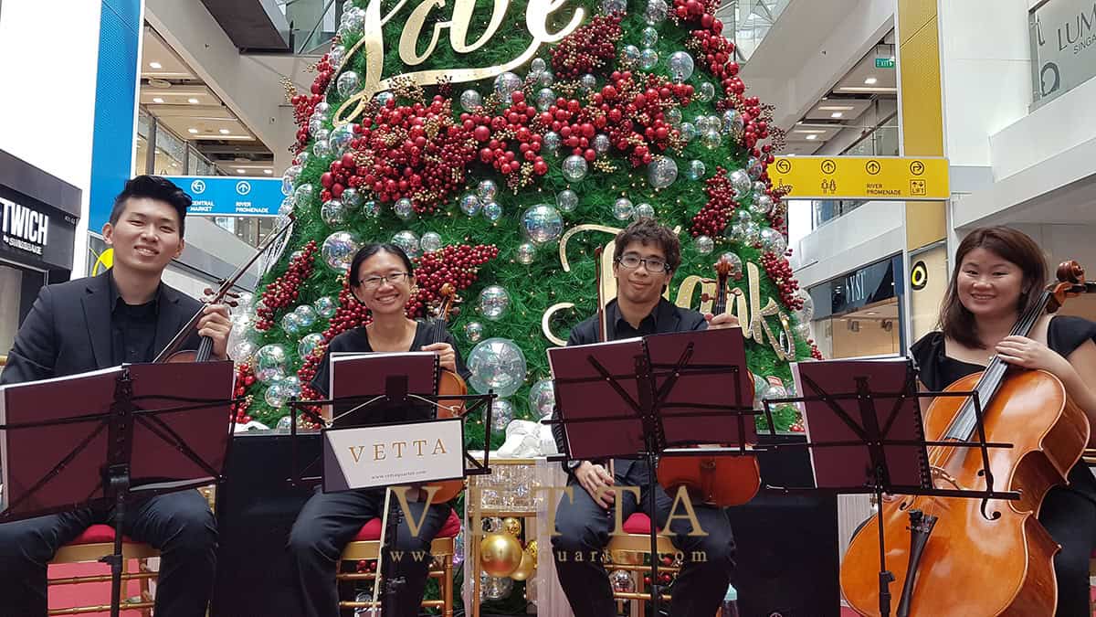 Christmas Performance at Clarke Quay