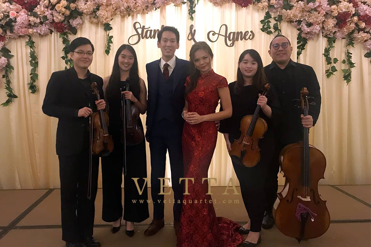 Agnes & Stanley's Wedding at Straits Room, Fullerton Hotel