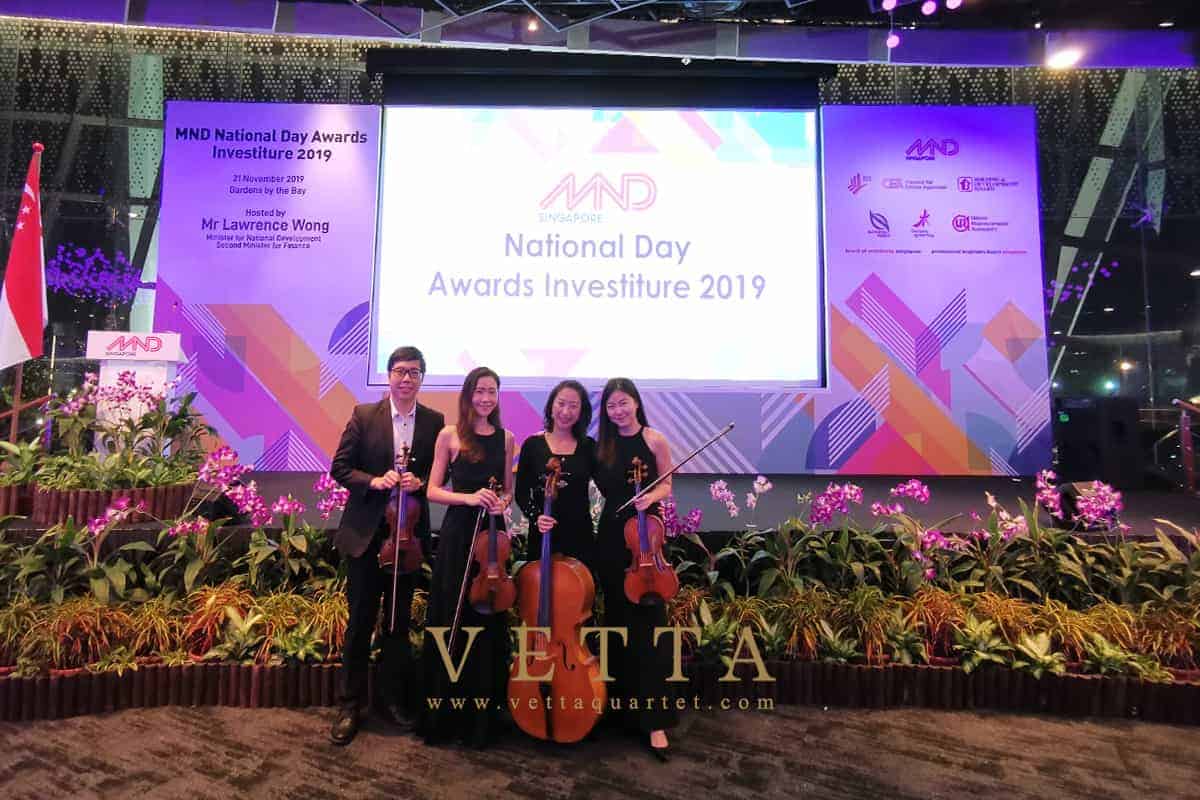 MND National Day Awards Investiture 2019 at Gardens By The Bay, Flower Field Hall