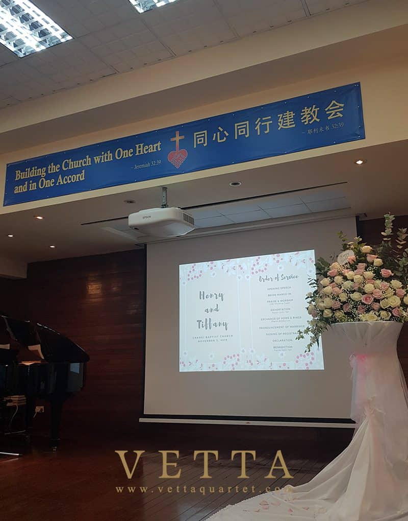 Henry & Tiffany's Wedding at Changi Baptist Church
