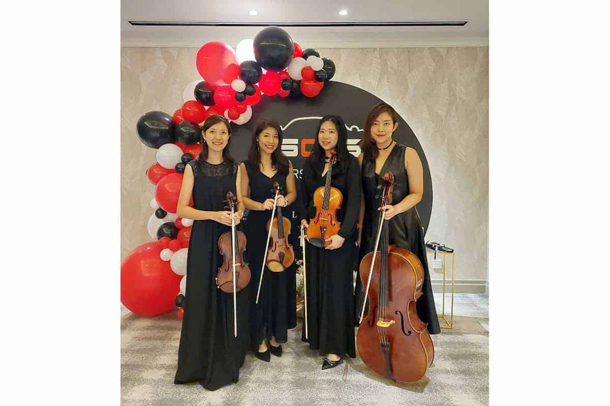 Supercars of Singapore's Anniversary Gala Dinner at Mandarin Oriental Hotel, Garden Suite