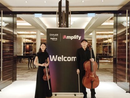 Thales + imperva's Amplify Event at St. Regis Singapore, John Jacob Ballroom