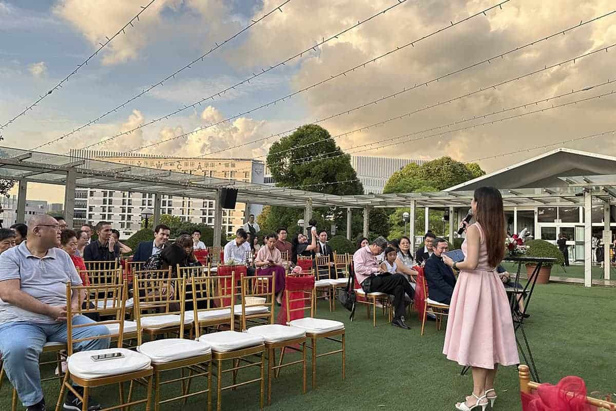 Daniel & Denyse's Wedding at Hotel Fort Canning