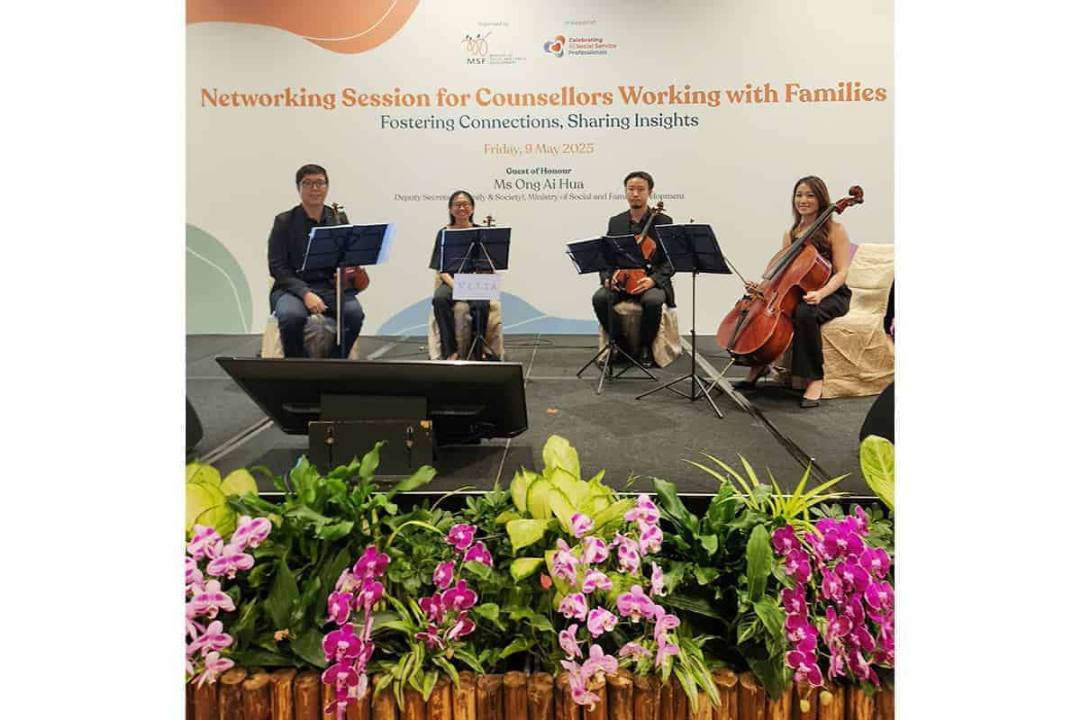 Ministry & Social Development (MSF)'s Networking Session for Counsellors at One Farrer Hotel, Grand Ballroom