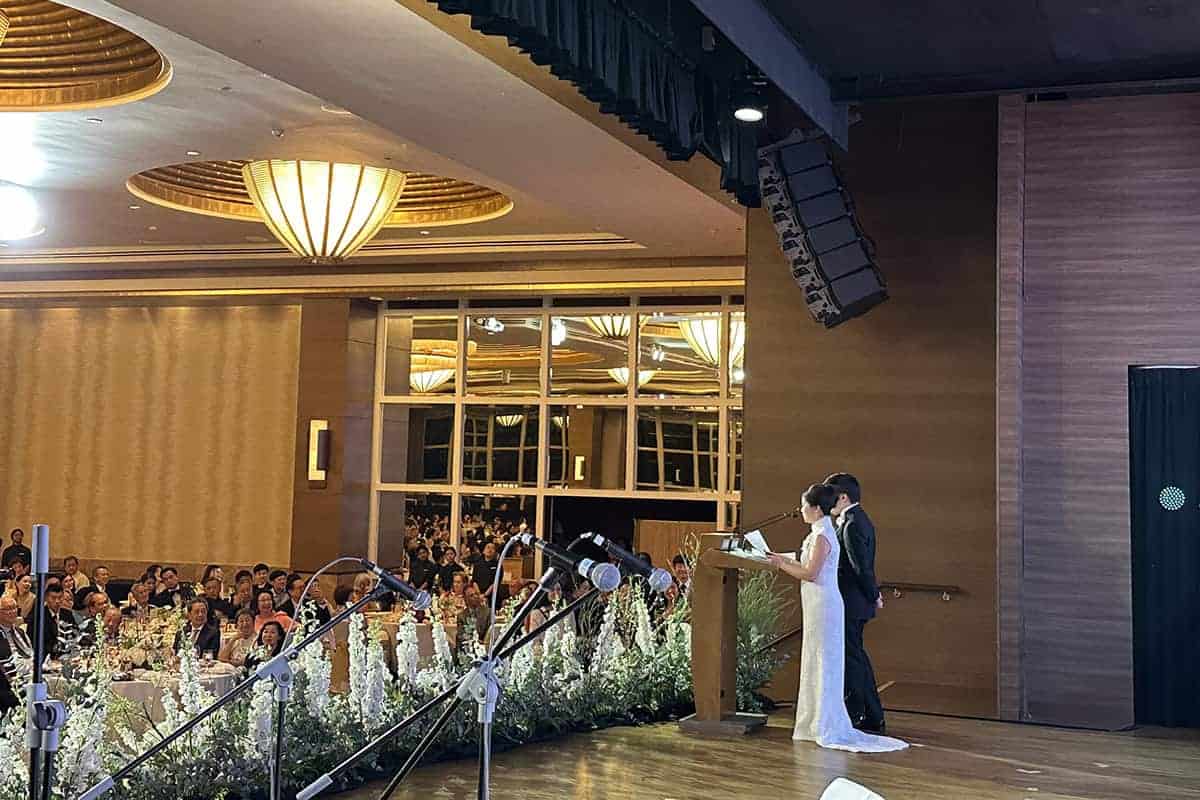 David & Yee Keow's Wedding at The Ritz-Carlton, Millenia Singapore, Grand Ballroom