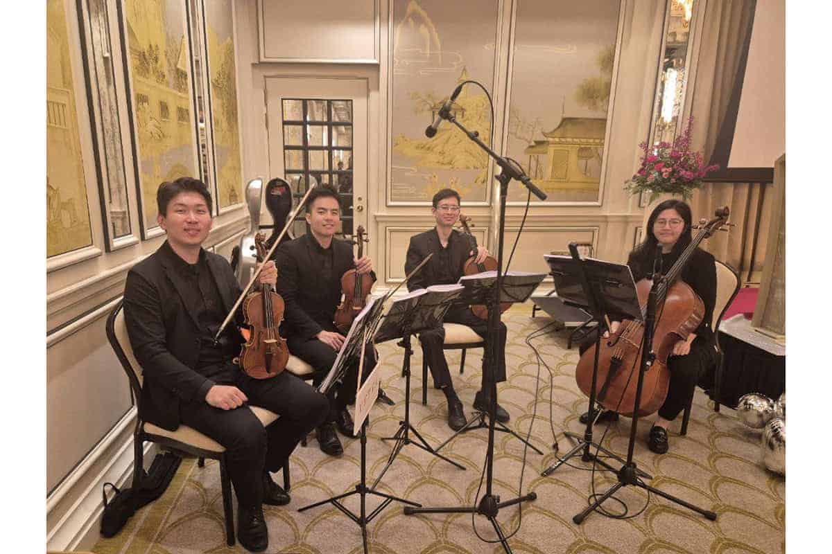 Fiona's Wedding at at Raffles Hotel, Palm Ballroom