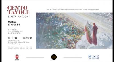 Exhibition 100 Tables and Other Stories. Ulisse Ribustini in Perugia&hellip;