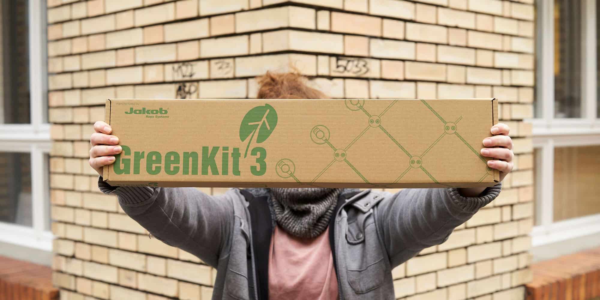 Jakob Rope systems GreenKit i mindre förpackning smaller package