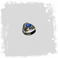 Sibyl's Lament Coral Ring
