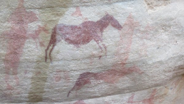 san paintings, sevilla rock art trail