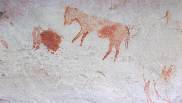 san paintings, sevilla rock art trail