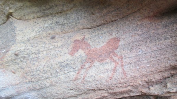 san paintings, sevilla rock art trail