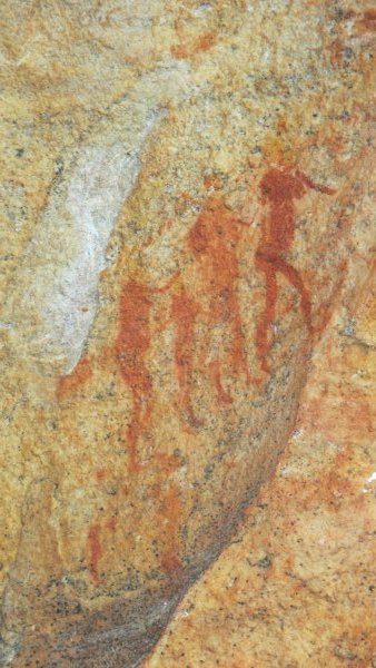san paintings, sevilla rock art trail