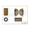 filtre Hydraulique  Cu025a2sn | Hydrauhavre