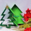 Caja Árbol Navideño SVG-Studio-PDF