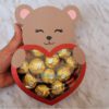 Caja Oso Corazón San Valentin