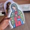 Archivo para recortar y armar altar VIRGEN DE GUADALUPE no incluye las rosas