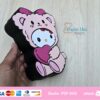 Archivo para recortar y armar caja en forma de kitty San Valentin