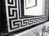 greek key mirror closeup